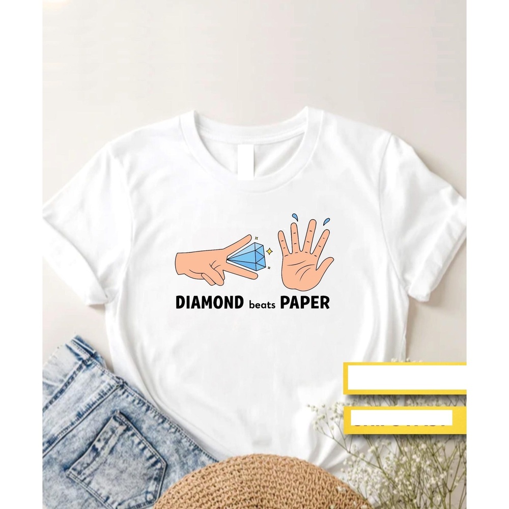 Diamond Hand Beats Paper Diamond Hands Shirt